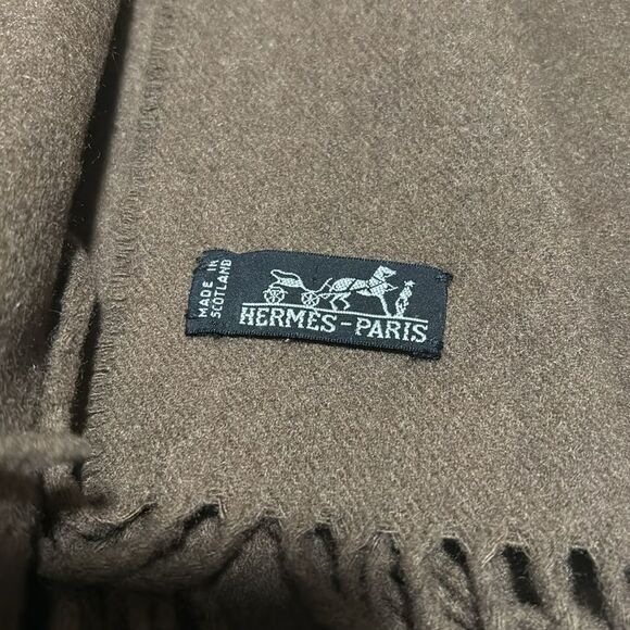 Hermes Cashmere Scarf - Picture 5 of 8